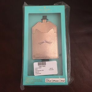 Kate Spade Cat Portable Lighting Cable Cha…